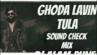 Ghoda lavin tula ll dj sound chek ll marathi song ll dj Mangesh pune ll compition song ll #viral#dj