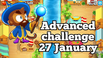 Bloons TD6 advanced daily challenge / 27 January / Think about it by Axolotl