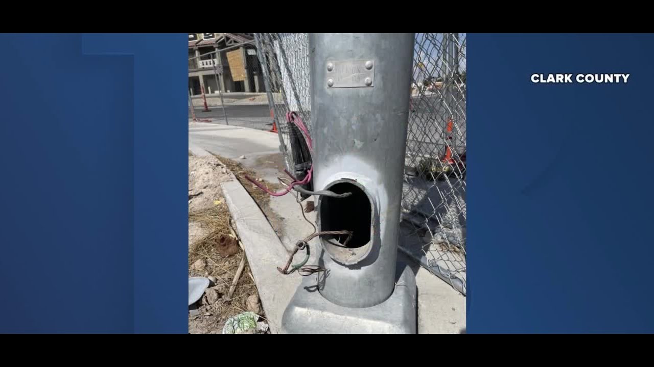 Clark County Public Works fixing street lights after 'copper wire ...