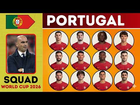 Video Portugal Possible Squad For FIFA World Cup 2026 | Portugals Squad for FIFA World Cup 2026