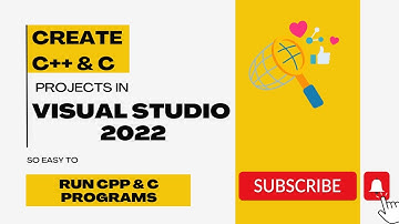Create Your First C and C++ Project in Visual Studio 2022 | Beginners Guide