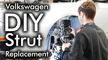 How To Replace Volkswagen Front Struts | Jetta, Golf, Passat, and More!