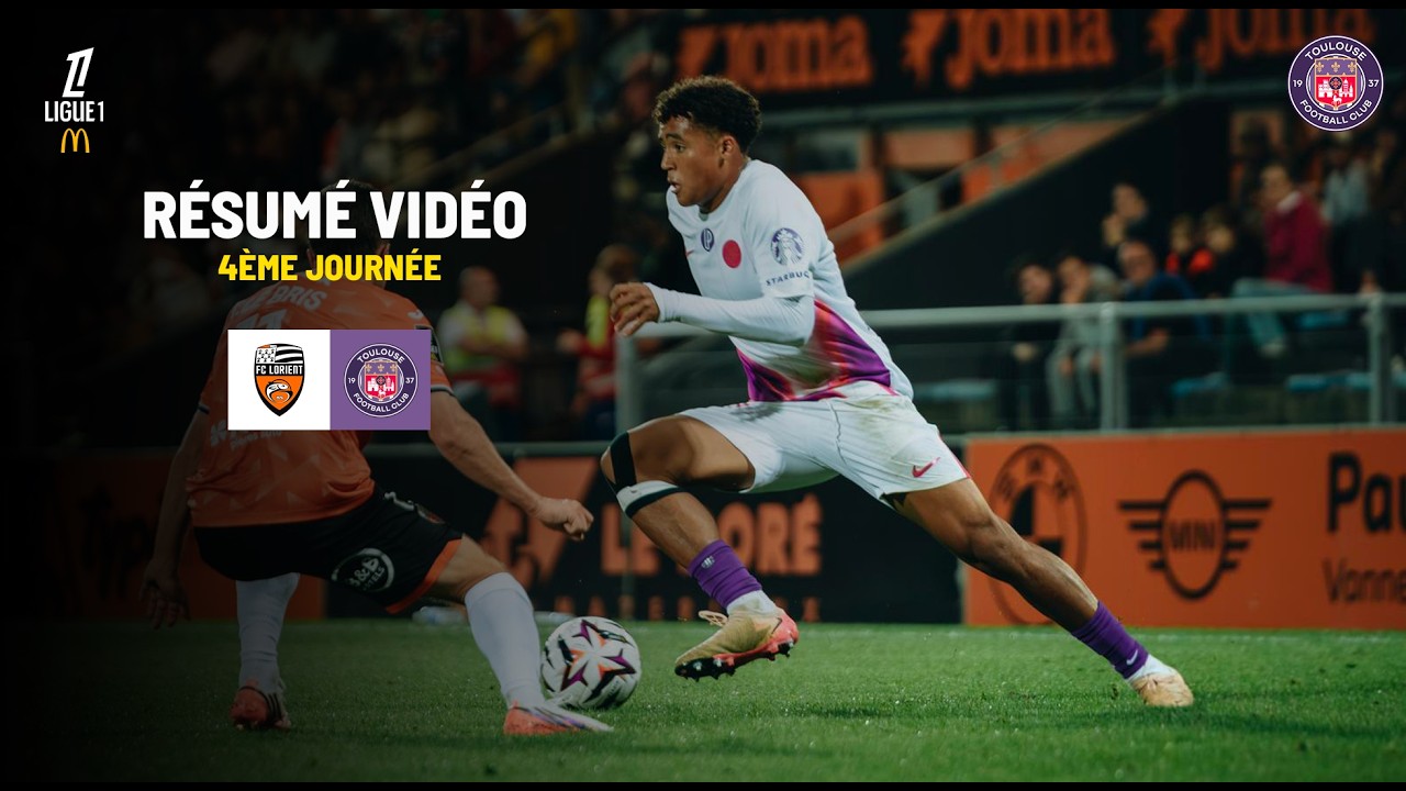 Le résumé vidéo de FC Lorient - TéFéCé (2-2), 4ème journée de Ligue 1 McDonald's