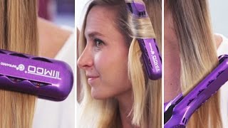 ♥ Alaciadora INFRARED 4 en 1 TIMCO. Cabello lacio con ondas♥ - YouTube