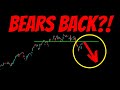 Are the stock market bears back watch this