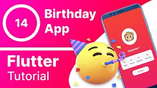 14 Content padding inside container in flutter | Birthday App | Delite Coder