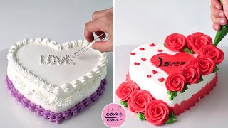 Top New Heart Cake Decorating Ideas For Cake Lovers | Anniversary Heart Cake Designs | Part 513