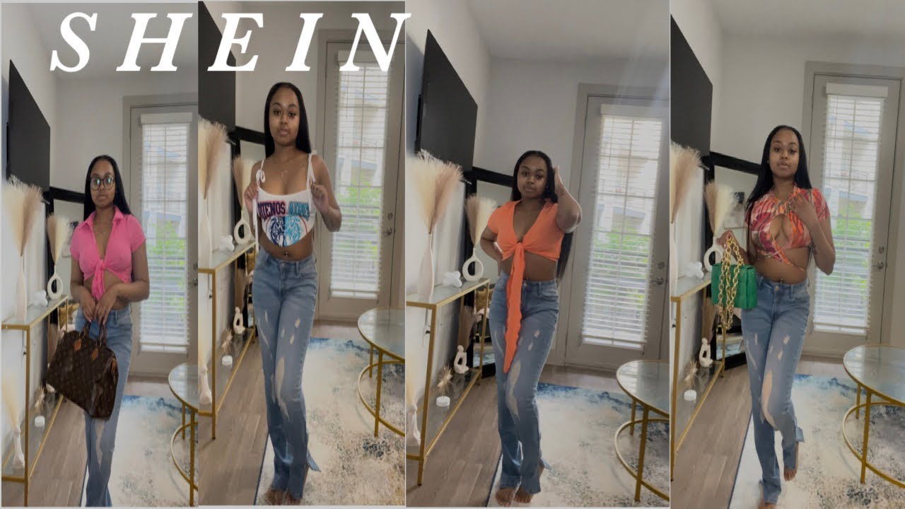 Shein summer / spring try on haul 2023 - YouTube