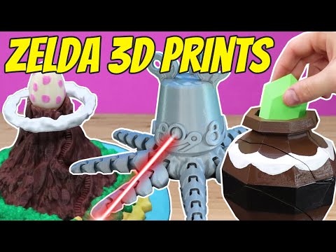 10 INSANE Legend of Zelda 3D Prints