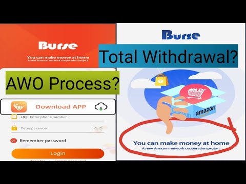 Burse app  AWO Process // full details  explained // must watch