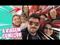 PRIMEIRA VEZ DA MINHA AVÓ NO AVIÃO - Viagem em família | Kathy Castricini