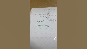 The Most Effective Revision Techniques backed by Science! GCSE Science.