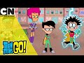 The Titans Are Banned From Saying "Go!"  | Teen Titans Go! | Cartoon Network UK