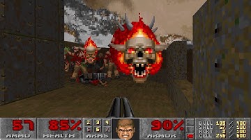 Final Doom TNT Evilution Map07 UV Max in 6m49s by j4rio