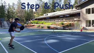 Pickleball minute.  THE DROP (third shot drop) by Marc Cuniberti 99 views 1 year ago 3 minutes, 31 seconds