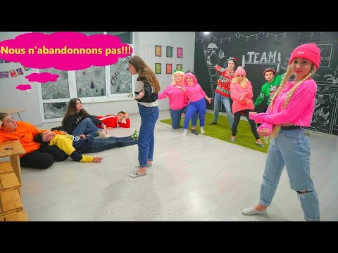 Barbie vs Écoliers! BATAILLE DE DANSE |DES FARCES À L'ÉCOLE | La vie de Diana