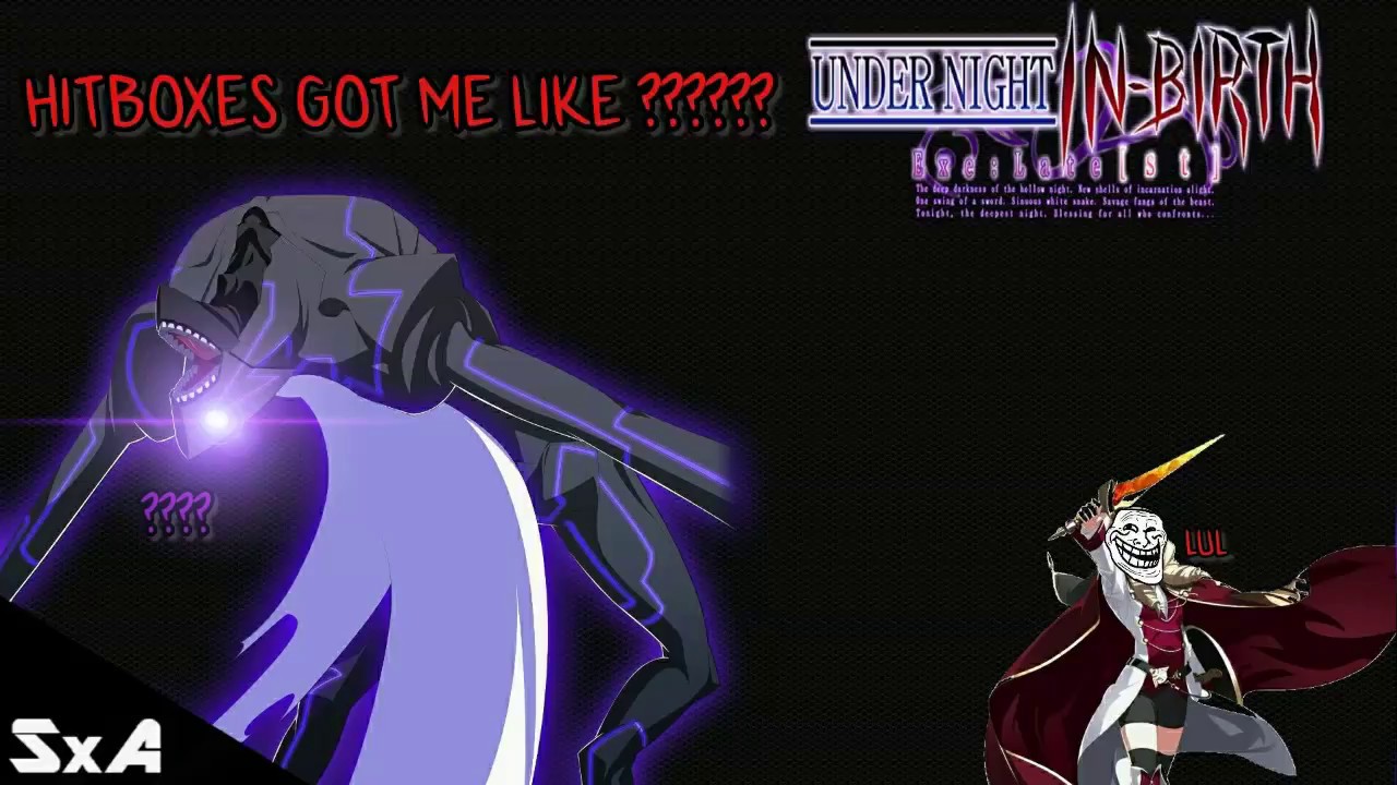 Amazing HitBoxes..?|UNDER NIGHT IN-BIRTH Exe:Late[st] PS4 - YouTube