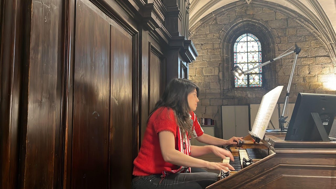 Himno Athletic Club de Bilbao. Basílica de Begoña. Órgano A. Cavaillé-Coll (1884)