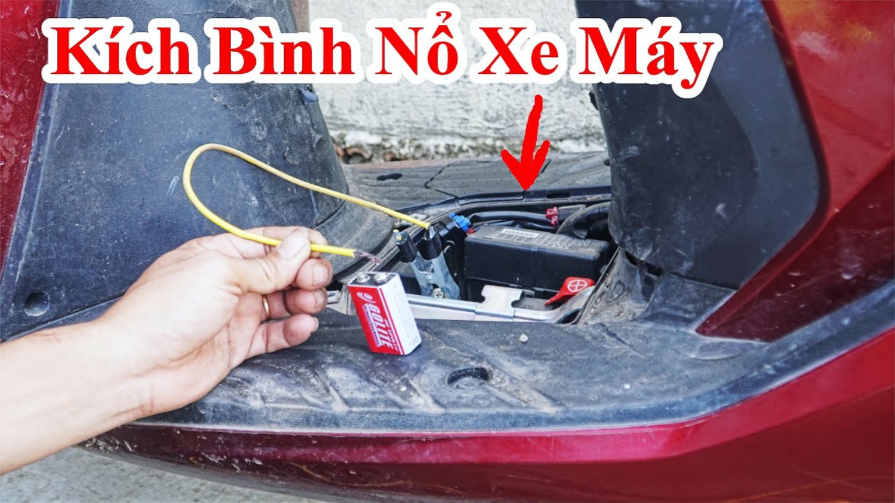 Cách Kích Bình Nổ Máy Xe Tay Ga Không Sợ Dắt Bộ Mệt/... - youtube