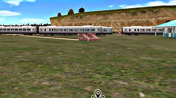 HIGH SPEED TRAIN DERAILMENT | MOST REALISTIC TRAIN SIMULATOR ANDROID | TRAIN AND RAILYARD SIMULATOR