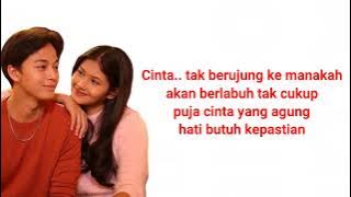 Aku jatuh cinta - Raden Rakha feat Basmalah Gralind Lirik lagu (Ost Magic 5)