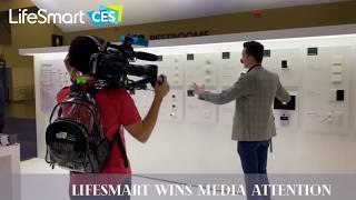 LifeSmart wins media attention at CES 2020 - showcasing sand table model and whole products series
