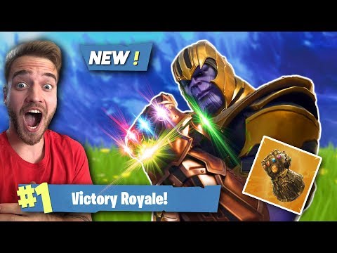 Video: Avengers: Infinity War's Thanos Faller Inn I Fortnite I Dag