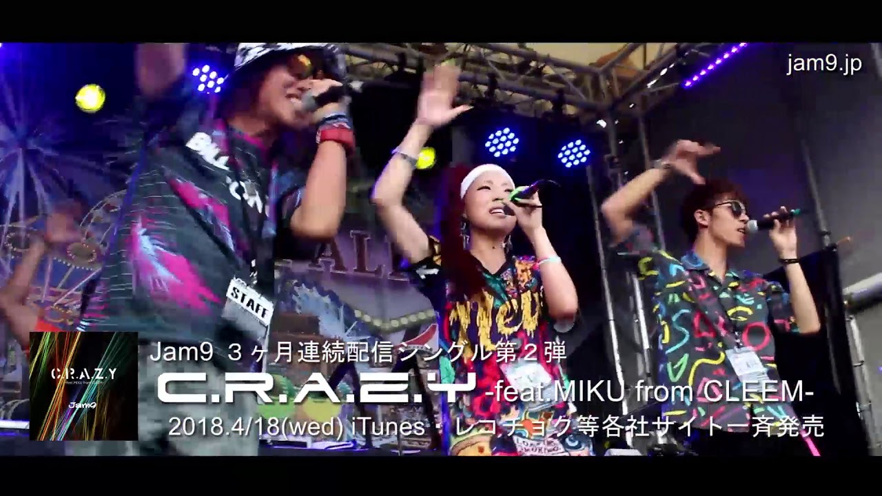 C.R.A.Z.Y-feat.MIKU from CLEEM- -official trailer- / Jam9 - YouTube