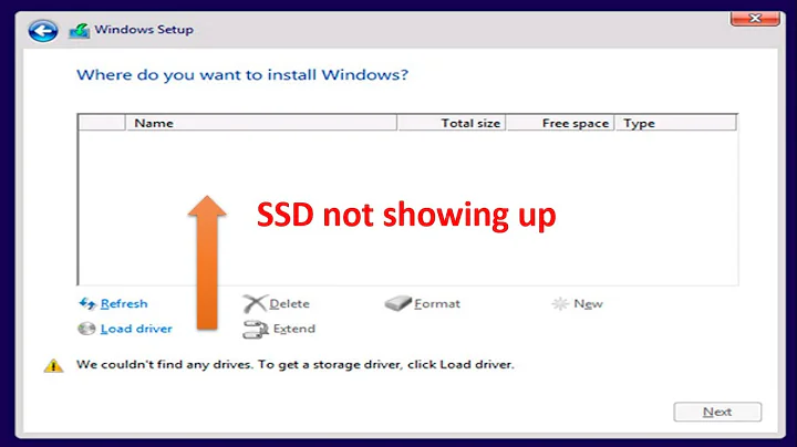 SSD Not Showing Up While Windows Installation (SATA, M.2, RAID). how to fix hard Drive Not Showing.