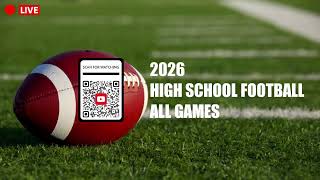 Full Carrollton vs Hapeville Charter - LIVE High School Football 2026 Update