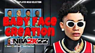*NEW* SEASON 6 BABY FACE CREATION IN NBA 2K22!