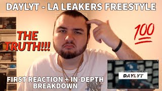Daylyt Freestyle w\/ The L.A. Leakers - Freestyle #074 (FIRST REACTION + LYRIC BREAKDOWN)