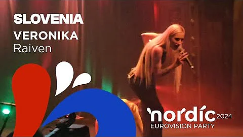 🇸🇮 Raiven - Veronika (Slovenia 2024) I Live at Nordic Eurovision Party 2024