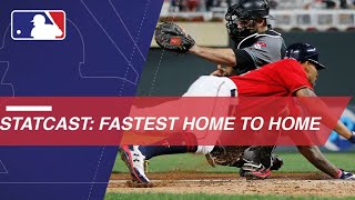 The fastest first-to-home times from 2017, including inside-the-parkers and plays at the plate