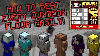 Video-Miniaturansicht von „Hypixel Skyblock - BEST GEAR FOR EVERY DUNGEON FLOOR! COMPLETE GUIDE“