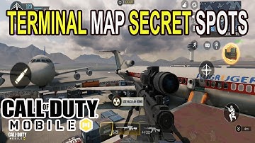 New Terminal Map overview, secret spots and shortcuts in COD Mobile | Call of Duty Mobile