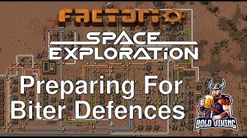 Bolds Space Exploration Adventure - 009 - Preparing for Biter Defences - Full Playthrough