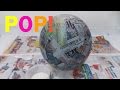 How to make a Pinata base, bowl, ball, sphere / Paper Mache Paste || Cheap, Simple and Easy