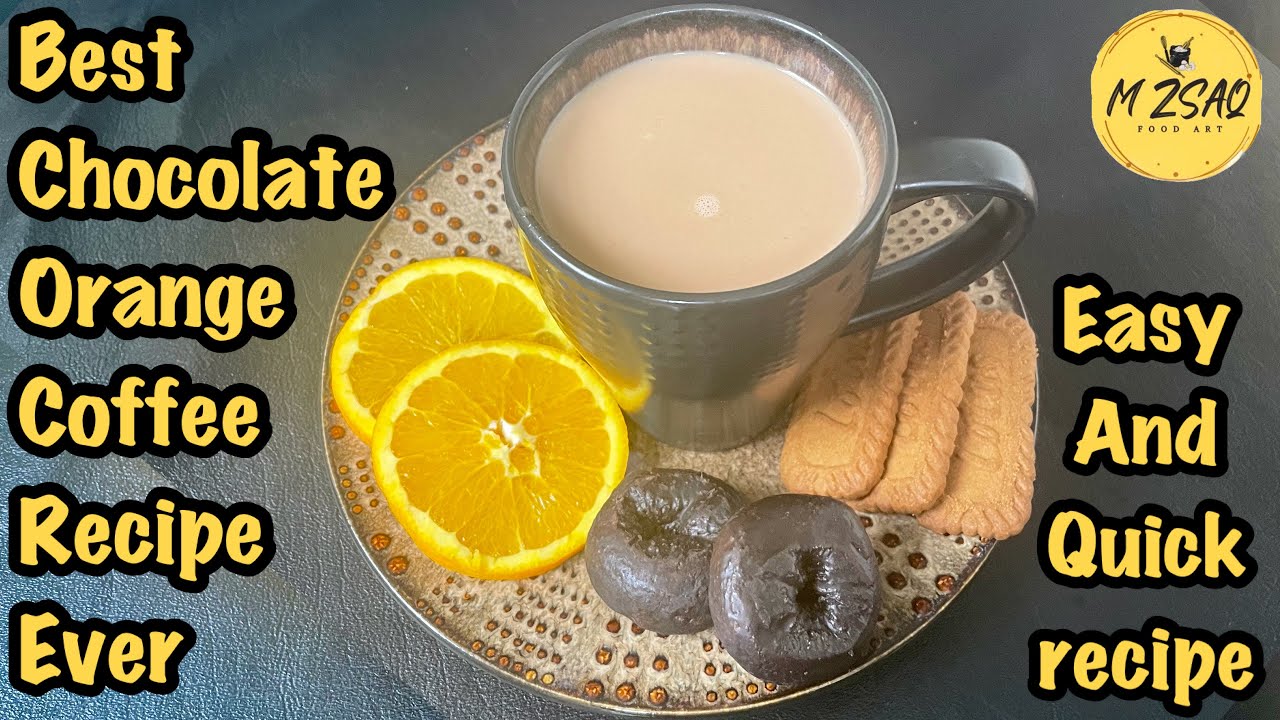 Chocolate Orange Coffee French Press Coffee Recipe ☕️🍊🍫 Recipe By