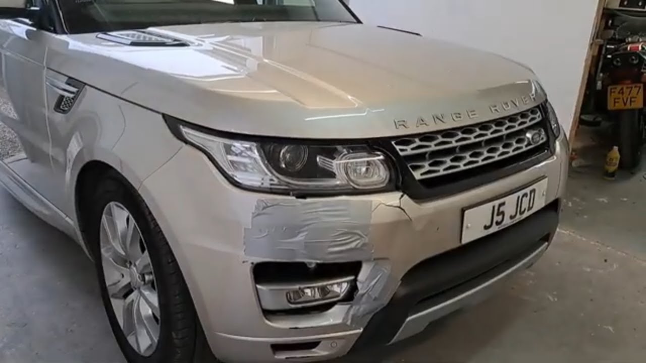 Rovers Remover Land rover Range Rover sport L494 front bumper removal. Full Guide from ...