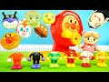 アンパンマン!おもちゃ アニメ☆たすけてー!魔女におもちゃにされちゃった!?あかちゃんまん がガラガラふくびきビンゴでたすけられるかな?