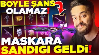 Maskara Sandiği Geldi̇ Tüm Destansilara Tek Attik Aşırı Şanslı Pubg Mobile