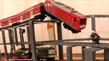 LEGO Train Crash Compilation #05 | Massive Crashes with up to 8 Trains