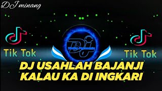 DJ MINANG TERBARU 2023 ll BAPANGAAN DEN KO ll USAHLAH BAJANJI KALAU KA DI INGKARI ll DJ MINANG EFYPE