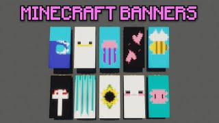 10 Minecraft Banner Designs & How To Make Them!