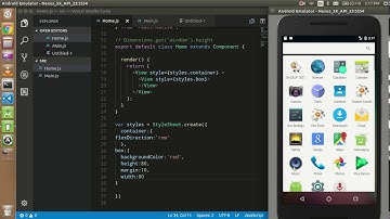 React-Native tutorial # 14 make simple grid with style | flex wrap