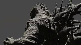 Godzilla minus one roar (Blender)