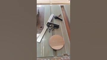 Using Center Finder on Combination Square #short #woodworking