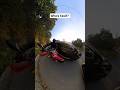 I got my cheap hand guard broken after this dirtbike kalanki accident crf adventure#accident