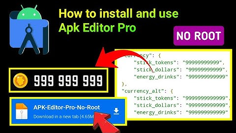 How to Install and Use APK Editor Pro | No Root